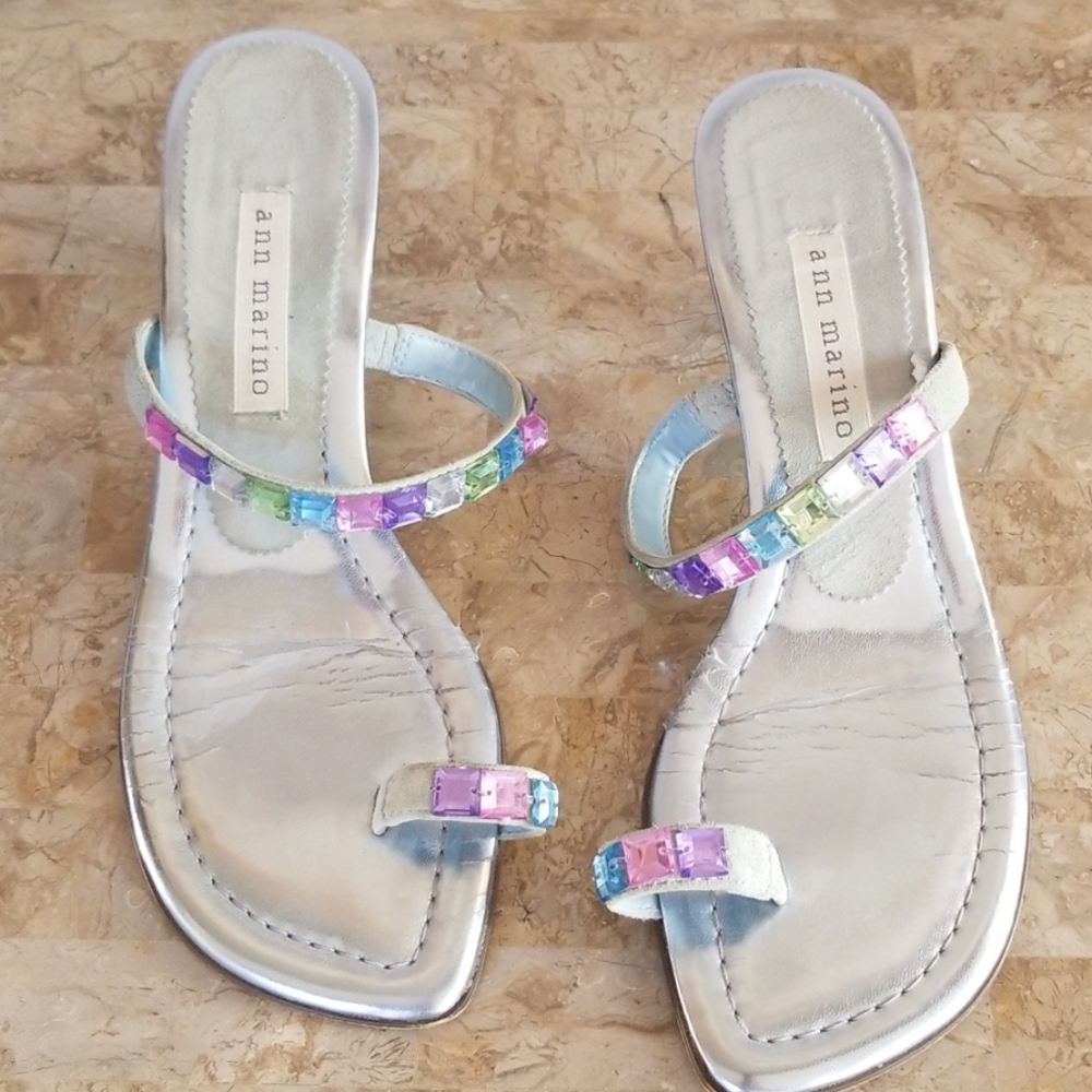 SALE! Rainbow Kitten Heel